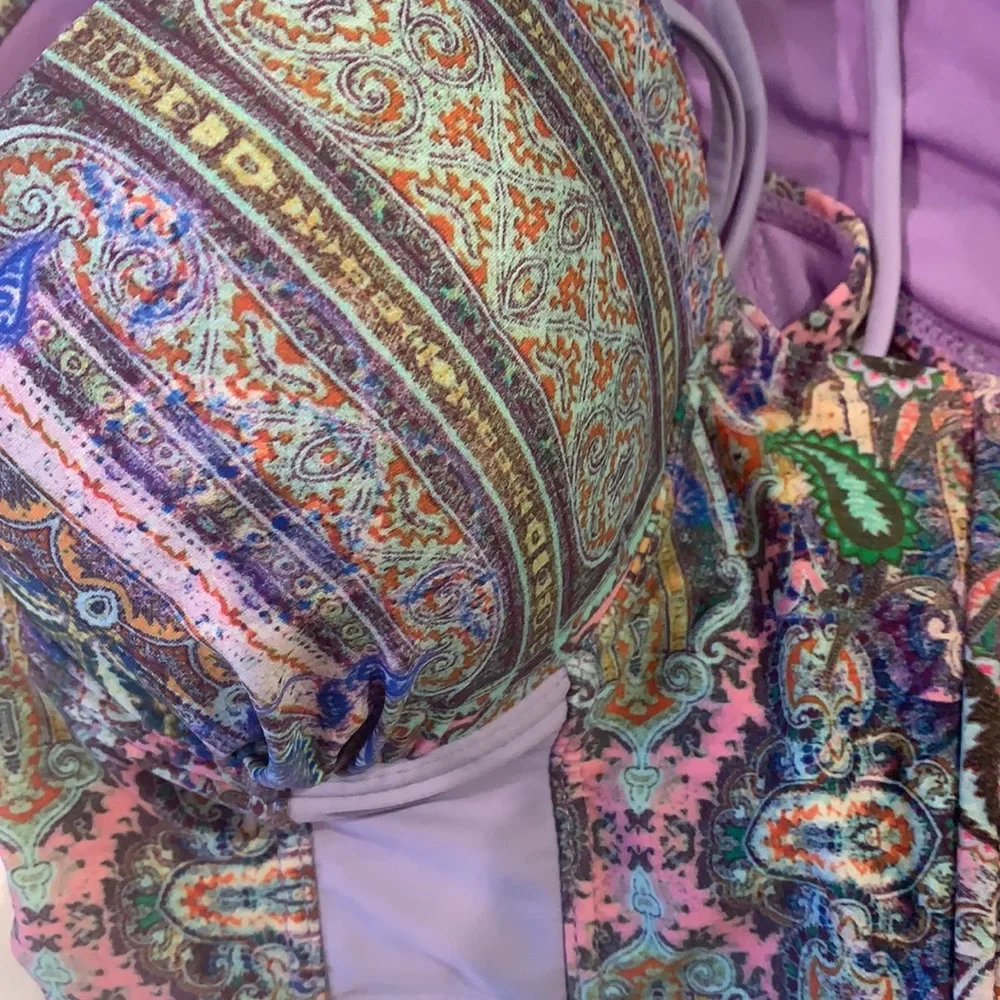 Paisley Print Bikini Set - Picture 9 of 9